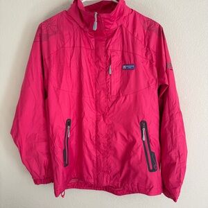 Women's Pink jacket Raincoat  swim size 95 (med)